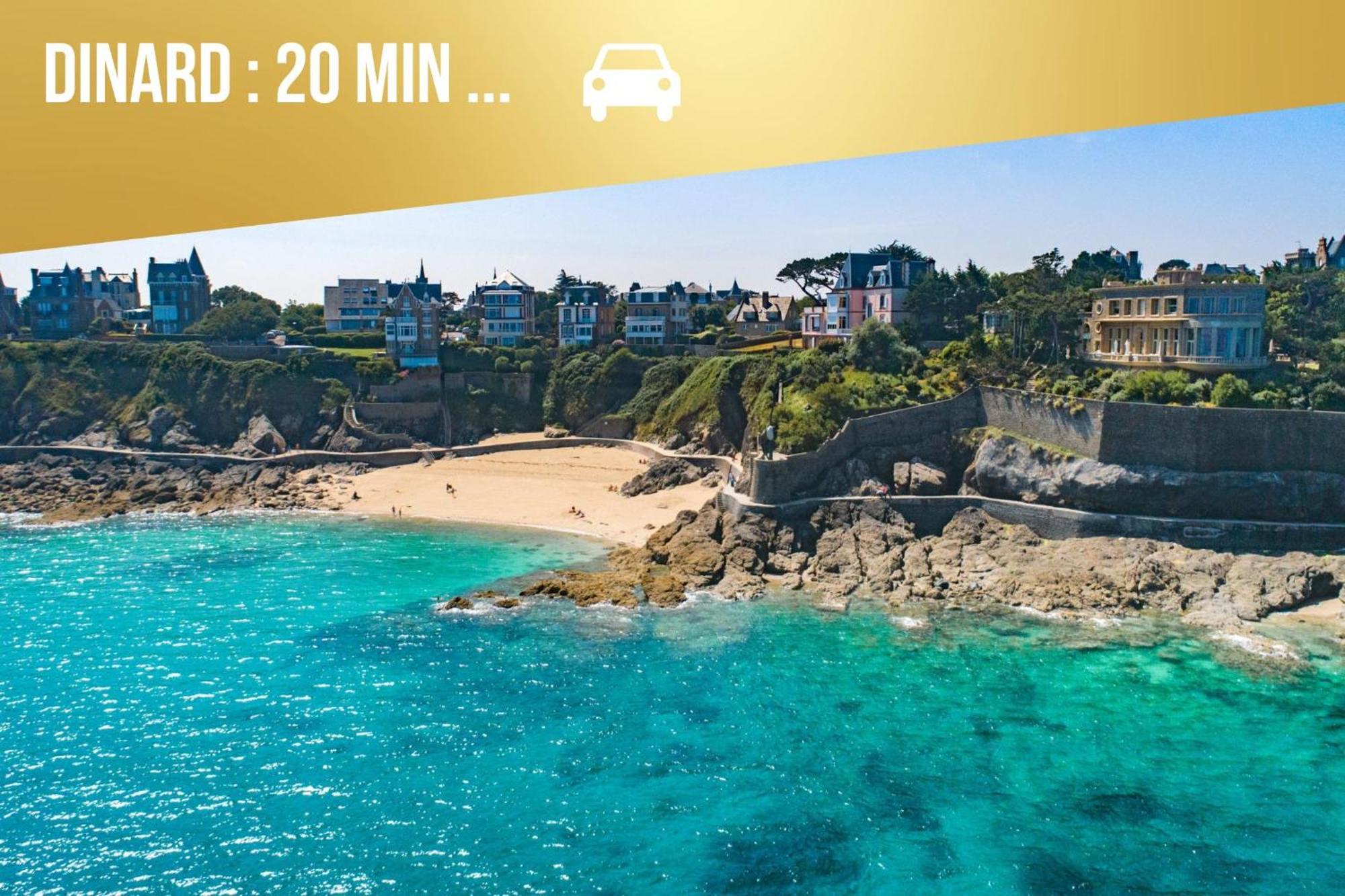 La Hacienda - A 300M De La Plage ! Saint-Malo Esterno foto
